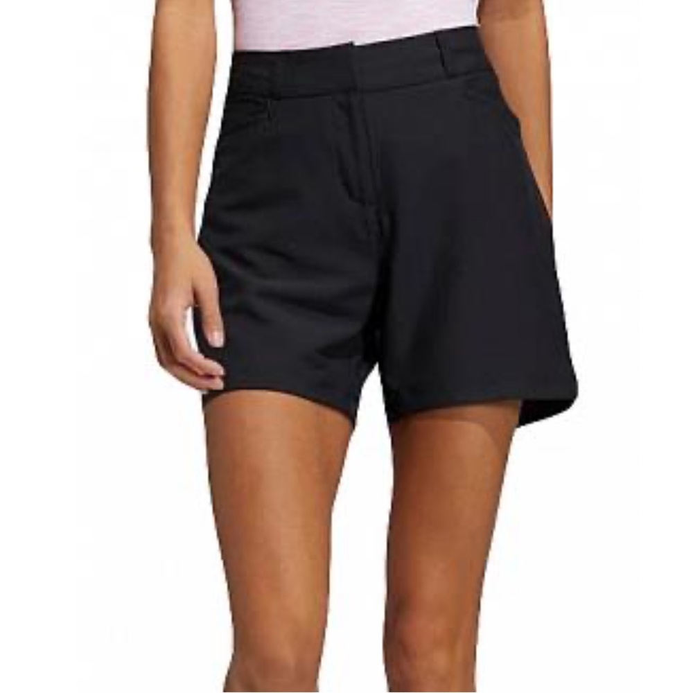 Adidas Women’s Solid 5” Golf Shorts in Black